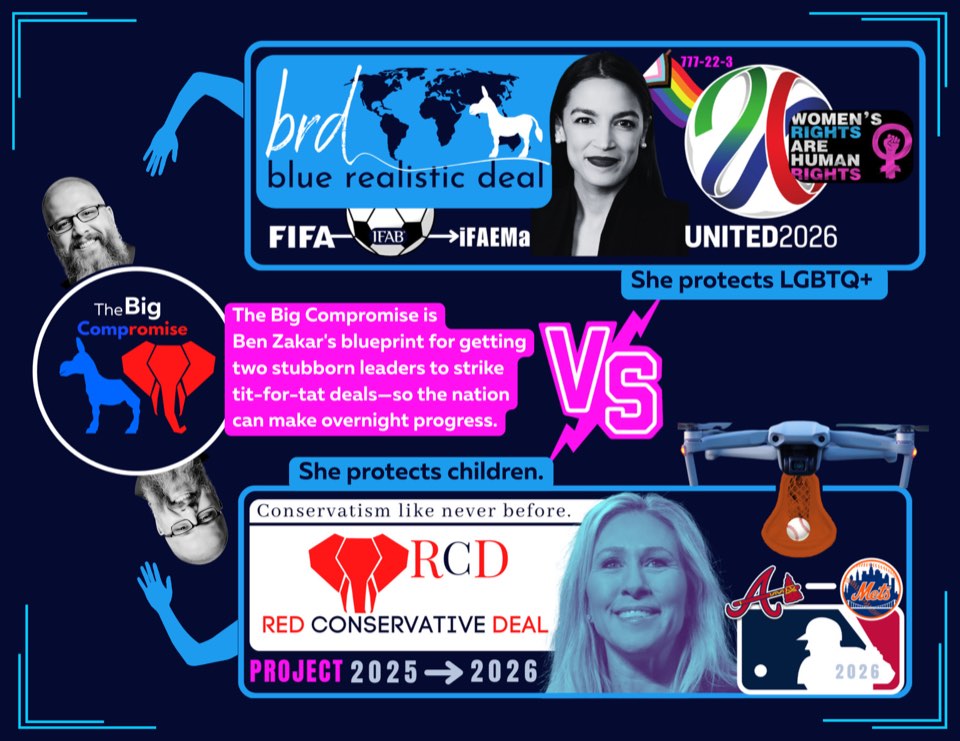 The Big Compromise initiative, beginning with sports.